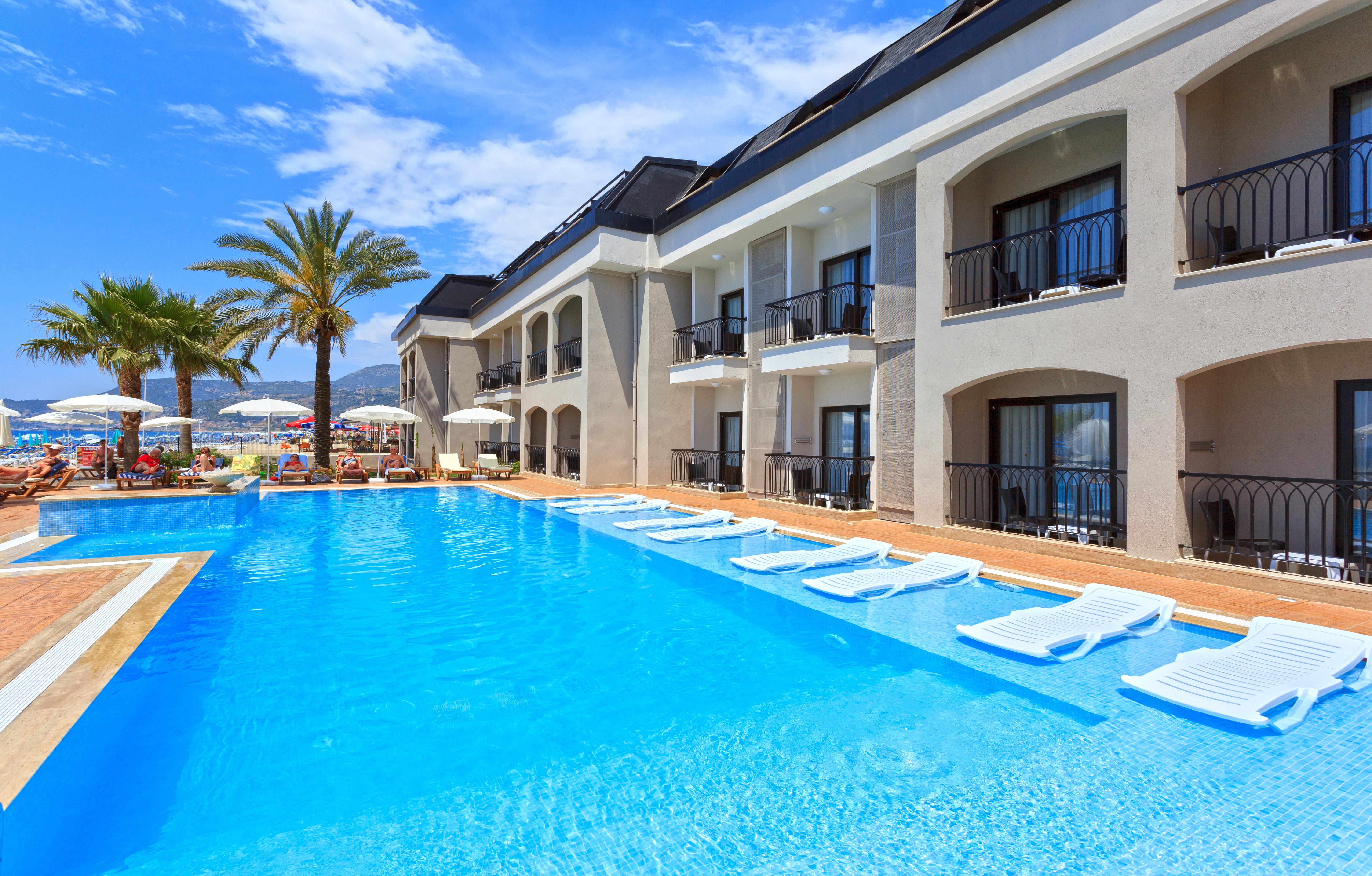 Alaaddin Beach Hotel - Adult Only 阿拉尼亚 外观 照片