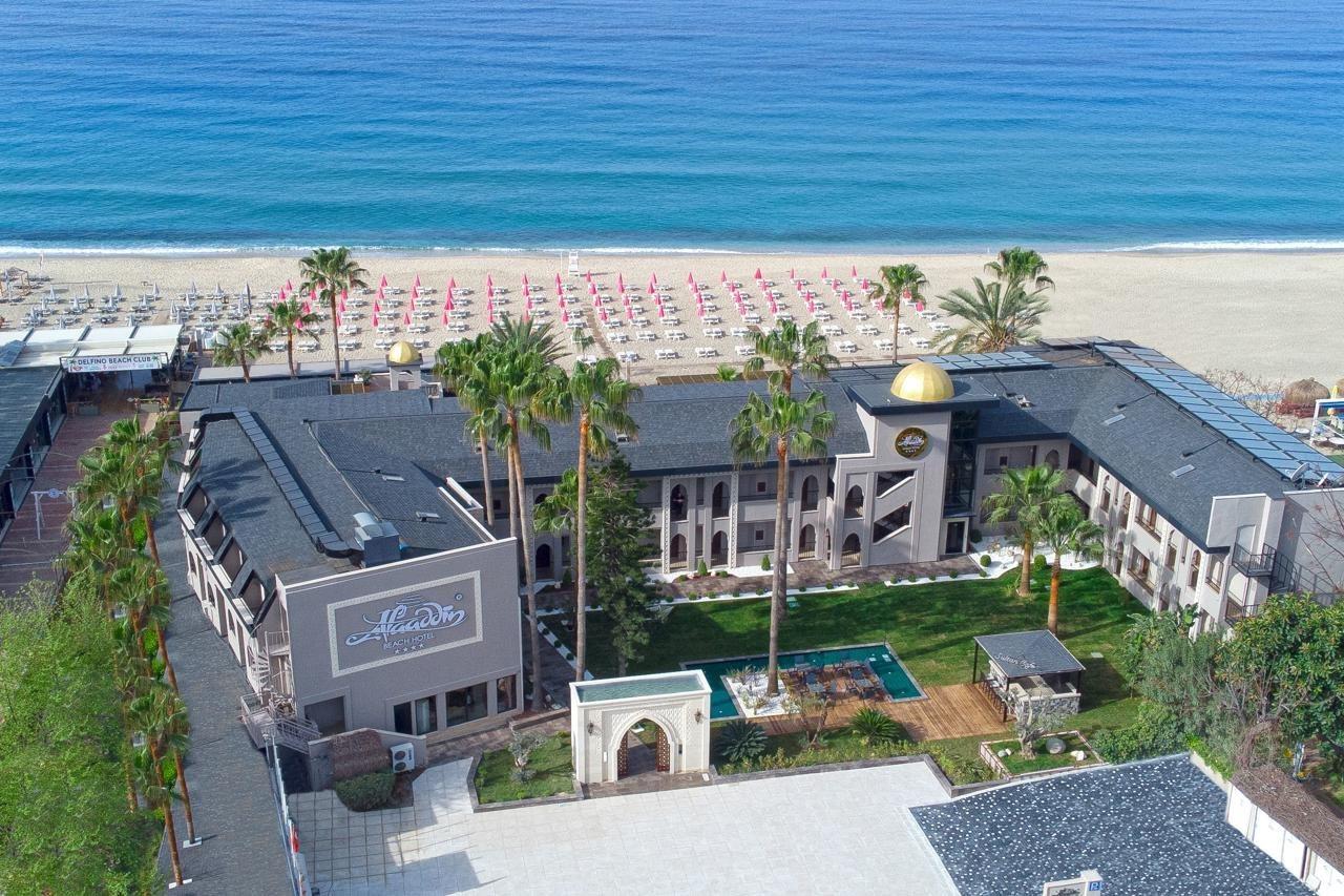 Alaaddin Beach Hotel - Adult Only 阿拉尼亚 外观 照片
